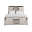 Elements International Scott Queen Platform Bed with Storage SC670QB IMAGE 2