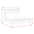 Elements International Wade King Panel Bed WE600KB IMAGE 10