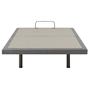 Coaster Furniture Negan 350132KE Eastern King Adjustable Bed Base - Grey and Black IMAGE 4