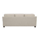  Coaster Furniture Glenn 511091 Upholstered English Arm Sofa - Light Grey and Blue IMAGE 5