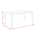 Elements International Alex 7 pc Dinette DAX1007DS IMAGE 18