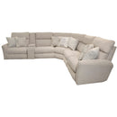  Catnapper McPherson 261 6 pc Power Reclining Sectional - Buff IMAGE 2