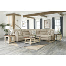  Catnapper McPherson 261 6 pc Power Reclining Sectional - Buff IMAGE 1
