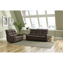 Catnapper Gill 2642 Reclining Loveseat - Chocolate IMAGE 3