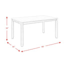 Elements International Martin Grey 5 pc Dinette DMT3005DS IMAGE 19