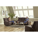  Catnapper Gill 62642 Power Reclining Loveseat - Chocolate IMAGE 5