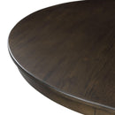 Elements International Oval Max Counter Height Dining Table with Pedestal Base DMX950PT IMAGE 4