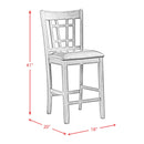 Elements International Max Counter Height Dining Chair DMX600SC IMAGE 14