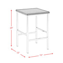 Elements International Ezra 4 pc Counter Height Dinette CTEZ100BTSPE IMAGE 16