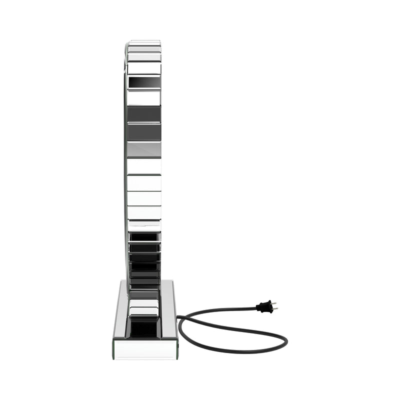  Coaster Furniture Euston 961528 Heart Shaped Vanity Mirror - Silver IMAGE 5