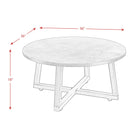 Elements International Industrial Occasional Table Set CID500TPK IMAGE 11