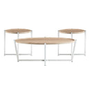 Elements International Landry Occasional Table Set CTLY100OTE IMAGE 1