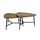 Elements International Tribeca Nesting Tables CTB100CTE IMAGE 2