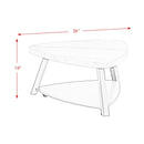 Elements International Trinity Coffee Table CTN100CT IMAGE 10