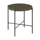 Elements International Vienna End Table CSO100ETWD IMAGE 1