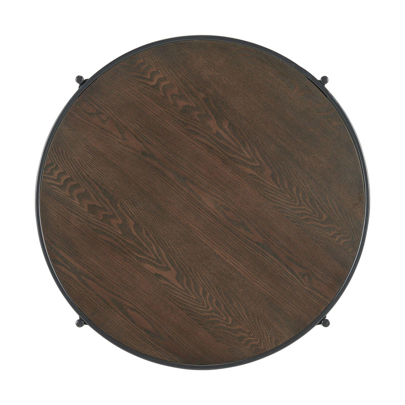 Elements International Vienna Coffee Table CSO100CTWD IMAGE 3
