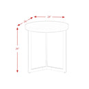 Elements International Harper End Table CHP100ET IMAGE 9