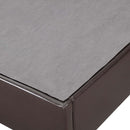 Elements International Abby Full Upholstered Platform Bed UBB101FBBO IMAGE 3