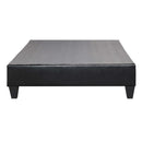 Elements International Abby Twin Upholstered Platform Bed UBB102TBBO IMAGE 2