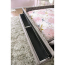  Furniture of America Davida Queen Upholstered Platform Bed with Storage CM7897GY-Q-BED IMAGE 4