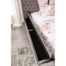  Furniture of America Davida King Upholstered Platform Bed with Storage CM7897GY-EK-BED IMAGE 3