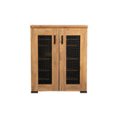  Coaster Furniture Bristol 951107 6-shelf Engineered Wood Shoe Cabinet - Golden Oak IMAGE 1
