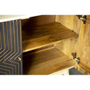  Coaster Furniture Ixora 953430 2-door Wood Accent Cabinet - White Washed and Black IMAGE 11