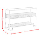 Elements International Matrix Sofa Table CTMX100ST IMAGE 10