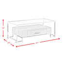 Elements International Matrix Coffee Table CTMX100CT IMAGE 11