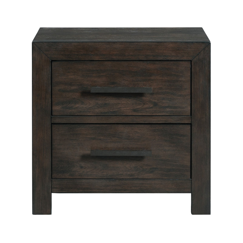 Elements International Shelby 2-Drawer Nightstand SY600NS IMAGE 2