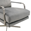 Elements International Kota Swivel Fabric Accent Chair UKA3204102SWE IMAGE 9