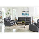 Catnapper Angelo Power Reclining Leather Match Loveseat 64462 1273-58/3073-58 IMAGE 2