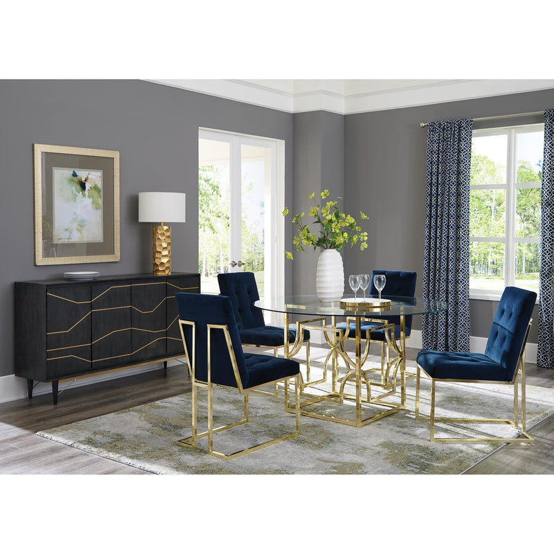  Coaster Furniture Starlight 192641 Dining Table IMAGE 4