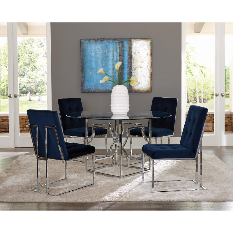  Coaster Furniture Starlight 192561/CP54RD-10 Dining Table IMAGE 5