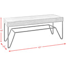Elements International Cruz Bench MDCZ100BN IMAGE 8