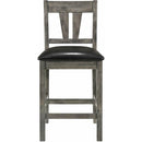 Elements International Nathan Counter Height Dining Chair DNH100CSCPVS IMAGE 2