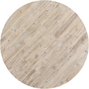 Elements International Round Callista Dining Table with Pedestal Base LCL100RT IMAGE 3