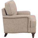 Elements International Abby Stationary Fabric Chair UBB091100E IMAGE 3