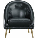 Elements International Trinity Stationary Leather Look Accent Chair UTI123100GCE IMAGE 2