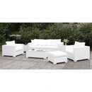  Furniture of America Outdoor Seating Sets CM-OS2128WH-SET16 IMAGE 1