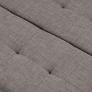  Furniture of America Fazio Fabric Storage Ottoman CM-AC365LG IMAGE 3