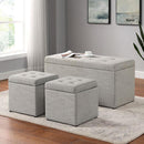  Furniture of America Daryn CM-AC394 Storage Bench w/ Ottoman IMAGE 1