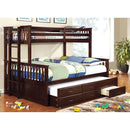  Furniture of America Kids Beds Bunk Bed CM-BK458Q-EXP-BED+TR IMAGE 2