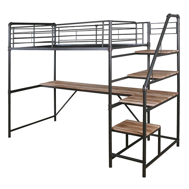 Furniture of America Rowley Twin Bed CM-BK657-BED IMAGE 3