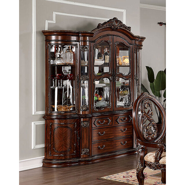 Furniture of America Normandy Buffet & Hutch CM3145HB-SET IMAGE 2