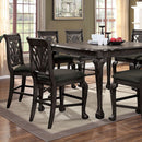  Furniture of America Petersburg Counter Height Dining Table CM3185DG-PT IMAGE 1