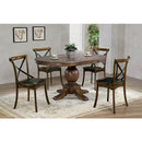  Furniture of America Oval August Dining Table CM3305OT-TABLE IMAGE 2