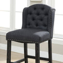  Furniture of America Sania CM3324BK-GY-BCW-2PK Bar Chair (2/Box) IMAGE 1