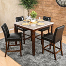  Furniture of America Square Marstone Counter Height Dining Table CM3368PT IMAGE 1