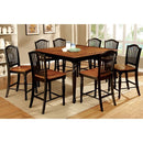  Furniture of America Square Mayville Counter Height Dining Table CM3431PT IMAGE 1